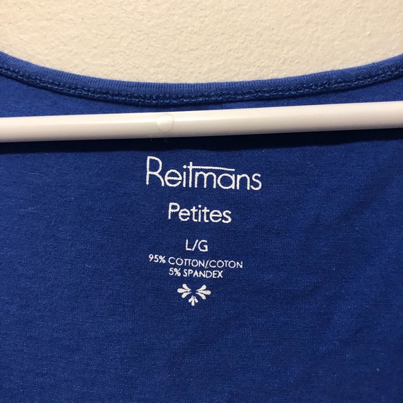 large blue tank top - Picture 2 of 3